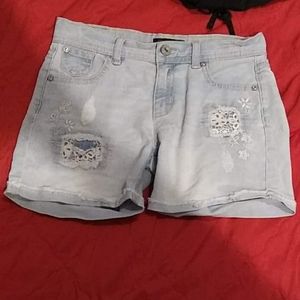Jean shorts blue